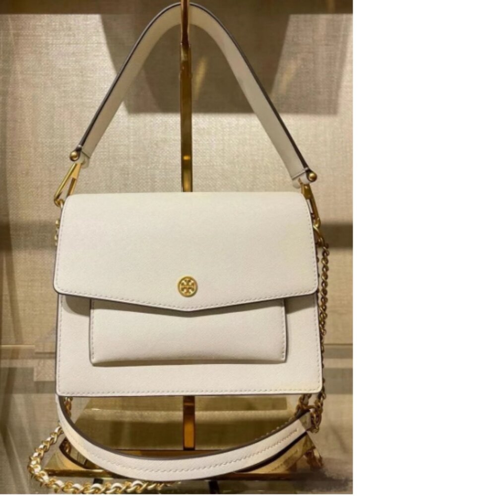 Tory Burch Robinson Double Strap Convertible Shoulder Bag